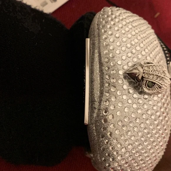 Kurt Geiger Silver Studded Bag - Picture 4 of 5